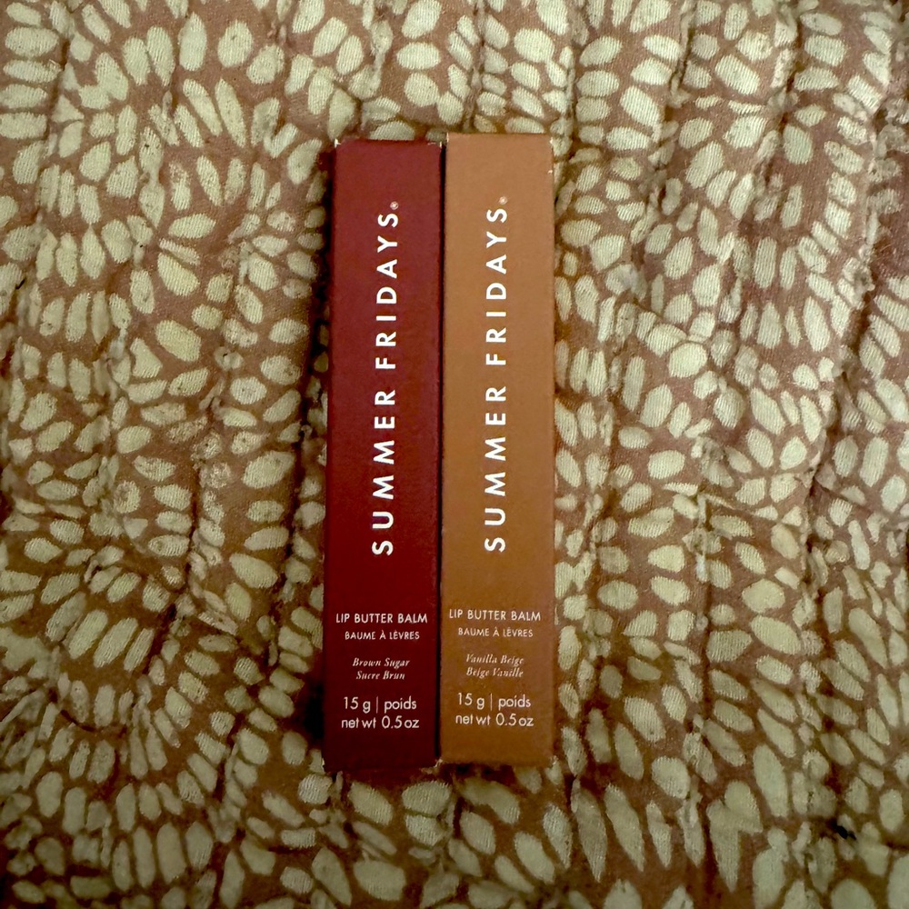 ✨New✨ and never opened/used Summer Fridays Butter Balm - in 2 shades